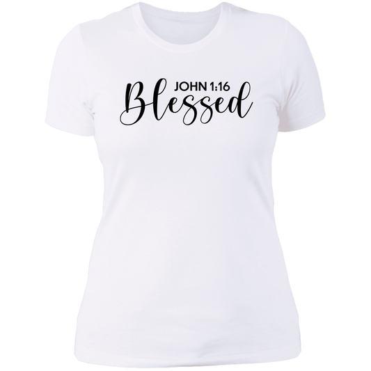 Blessed Ladies' Boyfriend T-Shirt