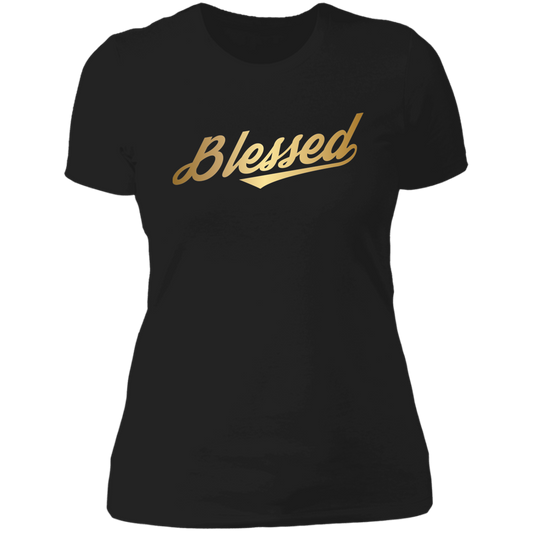 Blessed Ladies' Boyfriend T-Shirt