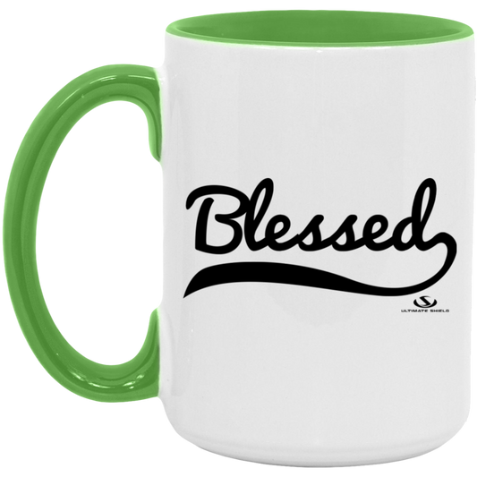 BLESSED 15oz. Accent Mug