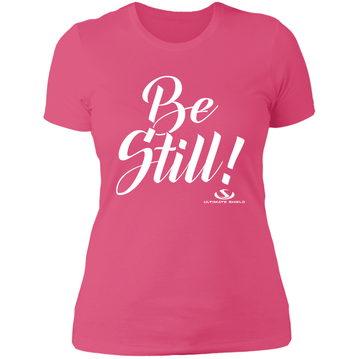 BE STILL Ladies' Boyfriend T-Shirt