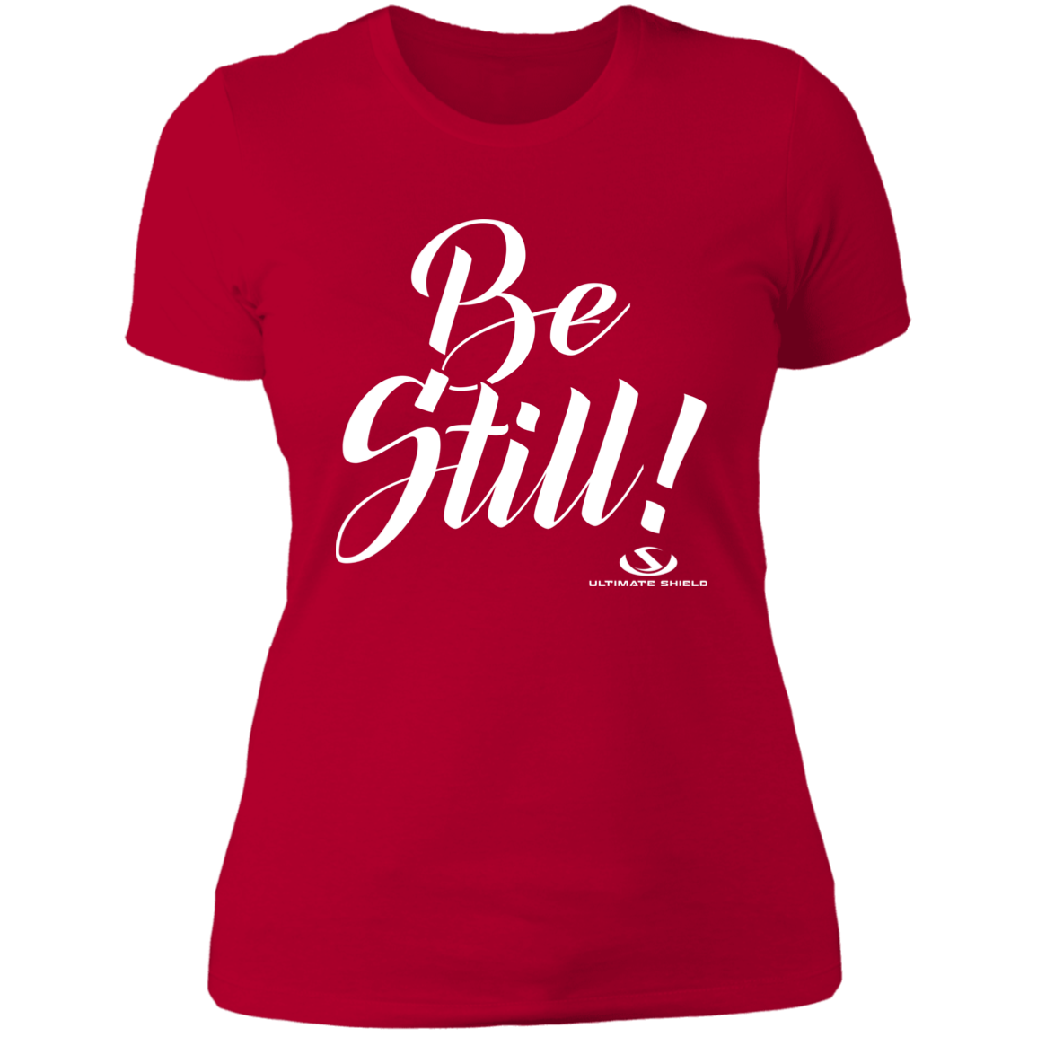 BE STILL Ladies' Boyfriend T-Shirt